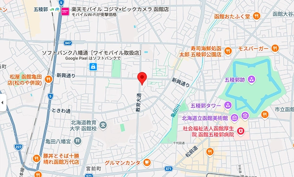 齊藤建設株式会社 本社周辺地図